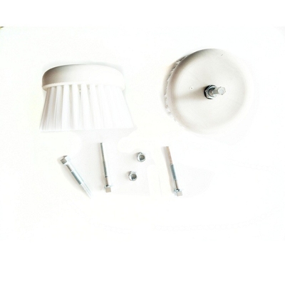 7cm ηλεκτρικό τρυπανιών καλώδιο σκληρών τριχών PP καθαρίζοντας βουρτσών καθορισμένο άσπρο