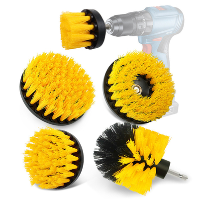 5pcs Σκούπας καθαρισμού βούρτσας Power Scrubber Σκούπας Καθαρισμού αυτοκινήτου Σκούπας σετ